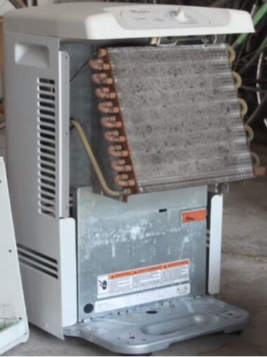 Dehumidifier Dirty Compressor Grill