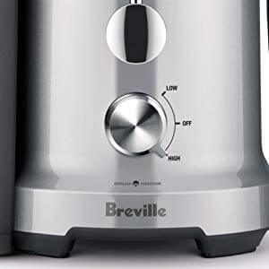 Breville Juicer BJE430SIL-2 Speed Electronic Control