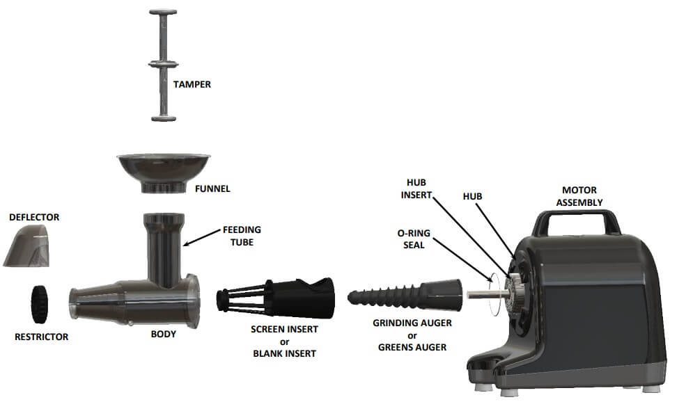 champion masticating juicer