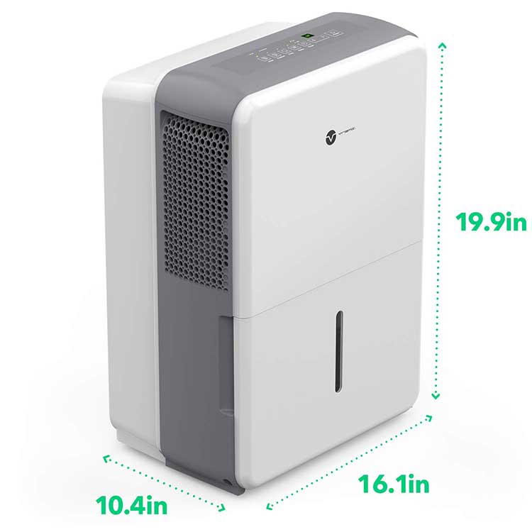 Vremi Dehumidifier Dimension