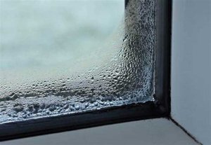 humidity on window