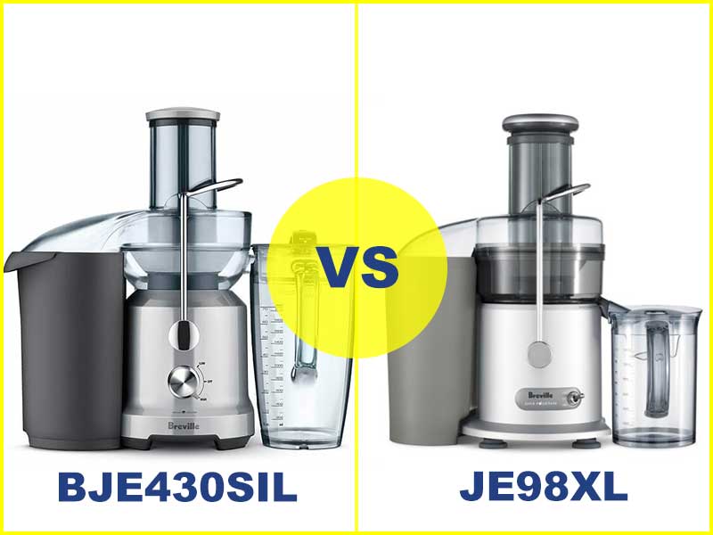 Breville BJE430SIL vs JE98XL