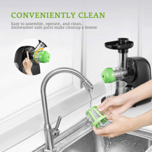 Aicok Slow Masticating Horizontal Juicer Cleaning