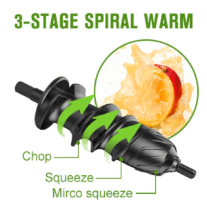 KOIOS B5100 Juicer Auger function