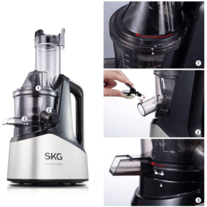 SKG Slow Masticating Wide Chute Juicer Outlet