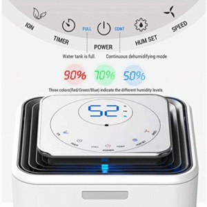 ART DOU 30 Pint Dehumidifier Control Panel