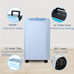 Eurgeen 20 Pint Dehumidifier Features