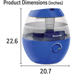 Honeywell HUL520L Humidifier Dimensions