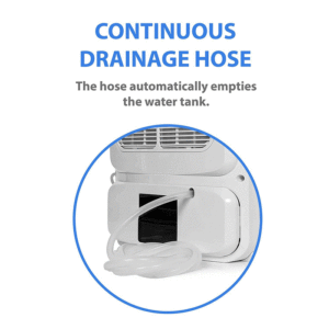 Devola 8L Desiccant Dehumidifier Drainage