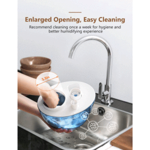 Homasy Cool Mist Humidifier Cleaning