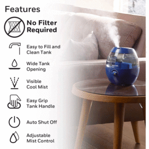 Honeywell HUL520L Humidifier Features