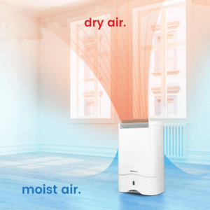 Pro Breeze® 10L Desiccant Dehumidifier Operation