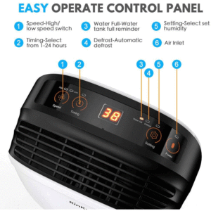 RINKMO 30 Pint Control Panel
