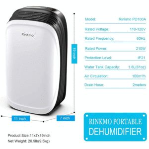 RINKMO 30 Pint Dimensions