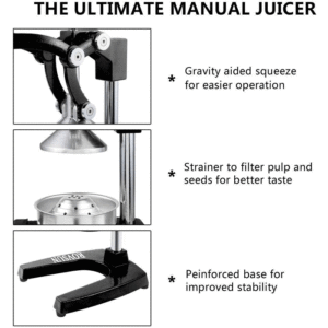 ROVSUN Commercial Grade Hand Press Juicer Mechanism