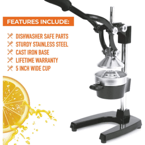 Zulay Professional Citrus Juicer Feature