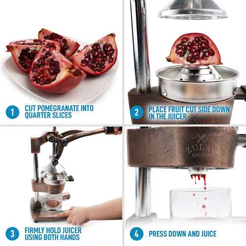 Zulay-Fruit-Manual-Juicer-Pomegranate-juice